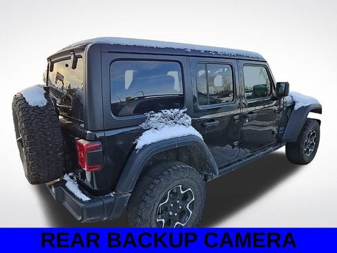 Used 2021 Jeep Wrangler Unlimited Rubicon 4xe w/ Cold Weather Group image 4
