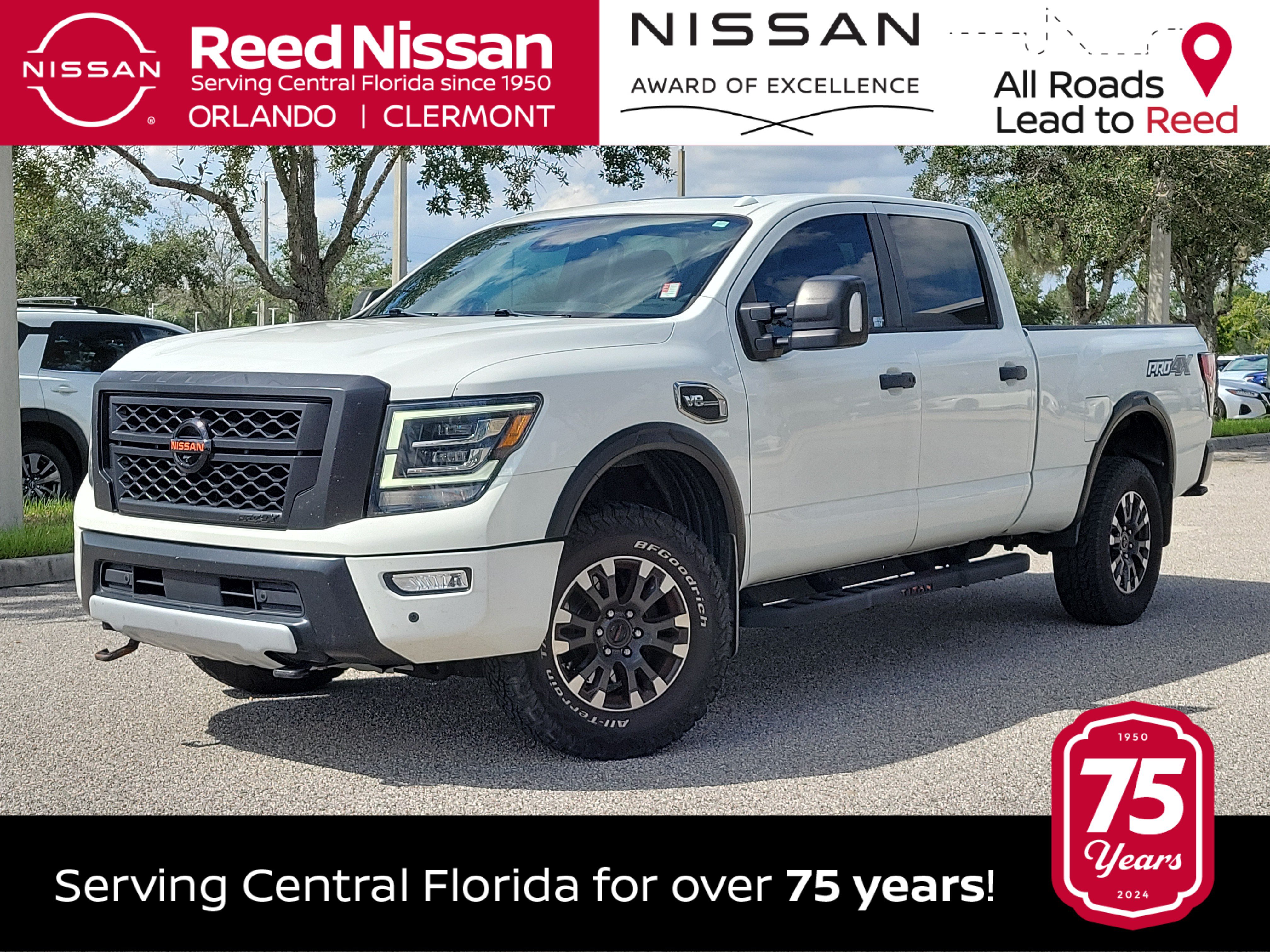 Used 2021 Nissan Titan PRO-4X w/ Pro-4x Convenience Package AWD/4WD image 1