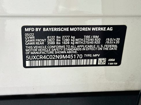 Used 2022 BMW X5 sDrive40i w/ Premium Package RWD image 37
