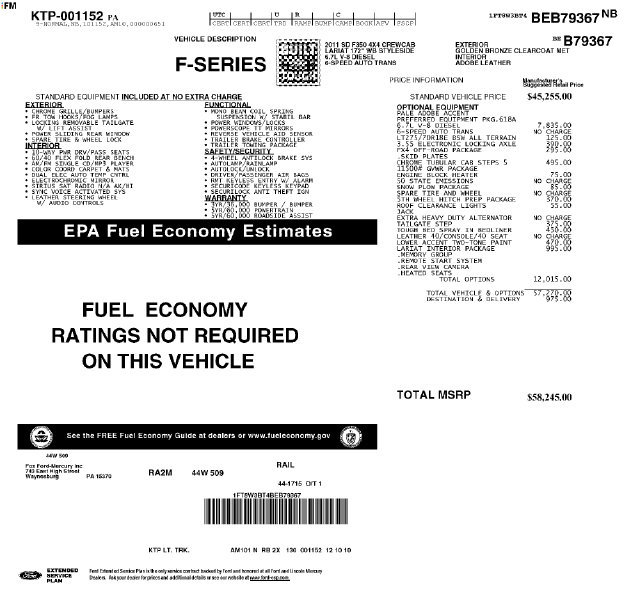 Used 2011 Ford F350 Lariat w/ Lariat Interior Pkg AWD/4WD image 22
