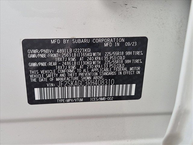 Certified 2024 Subaru Forester Sport AWD/4WD image 14