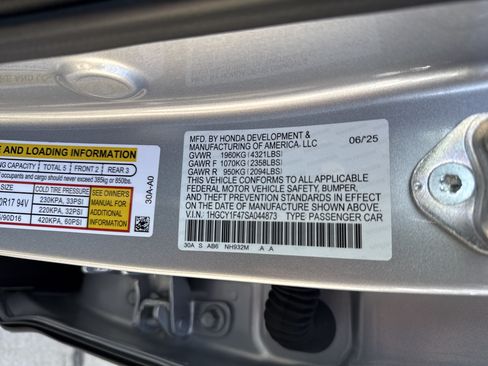 Used 2025 Honda Accord SE image 33