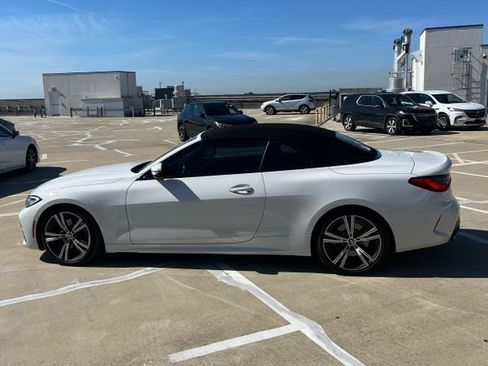 Used 2021 BMW 430i Convertible w/ M Sport Package RWD image 2