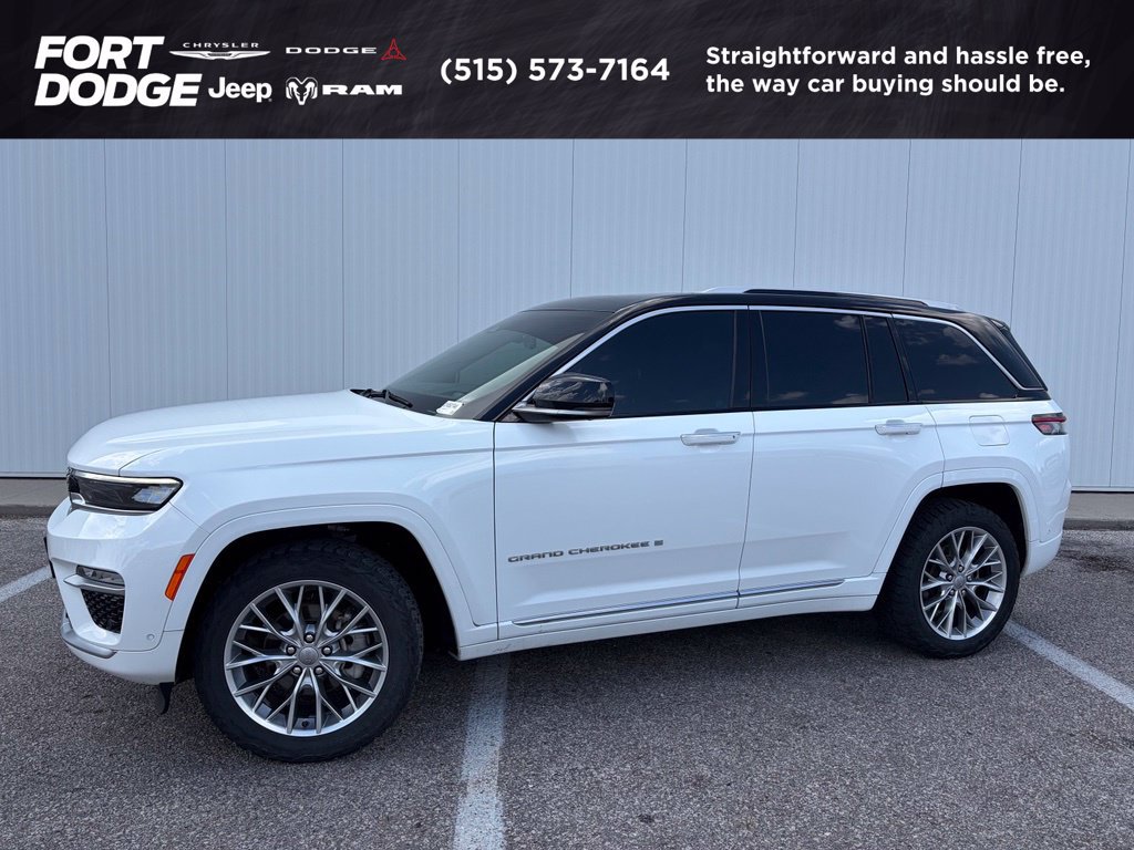 Used 2022 Jeep Grand Cherokee Summit w/ Adv Protech Group IV AWD/4WD image 1