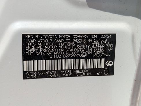 Certified 2024 Lexus IS 350 F Sport w/ Navigation Package RWD image 29