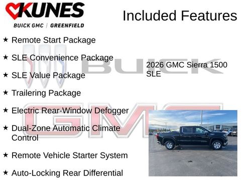 New 2026 GMC Sierra 1500 SLE image 3