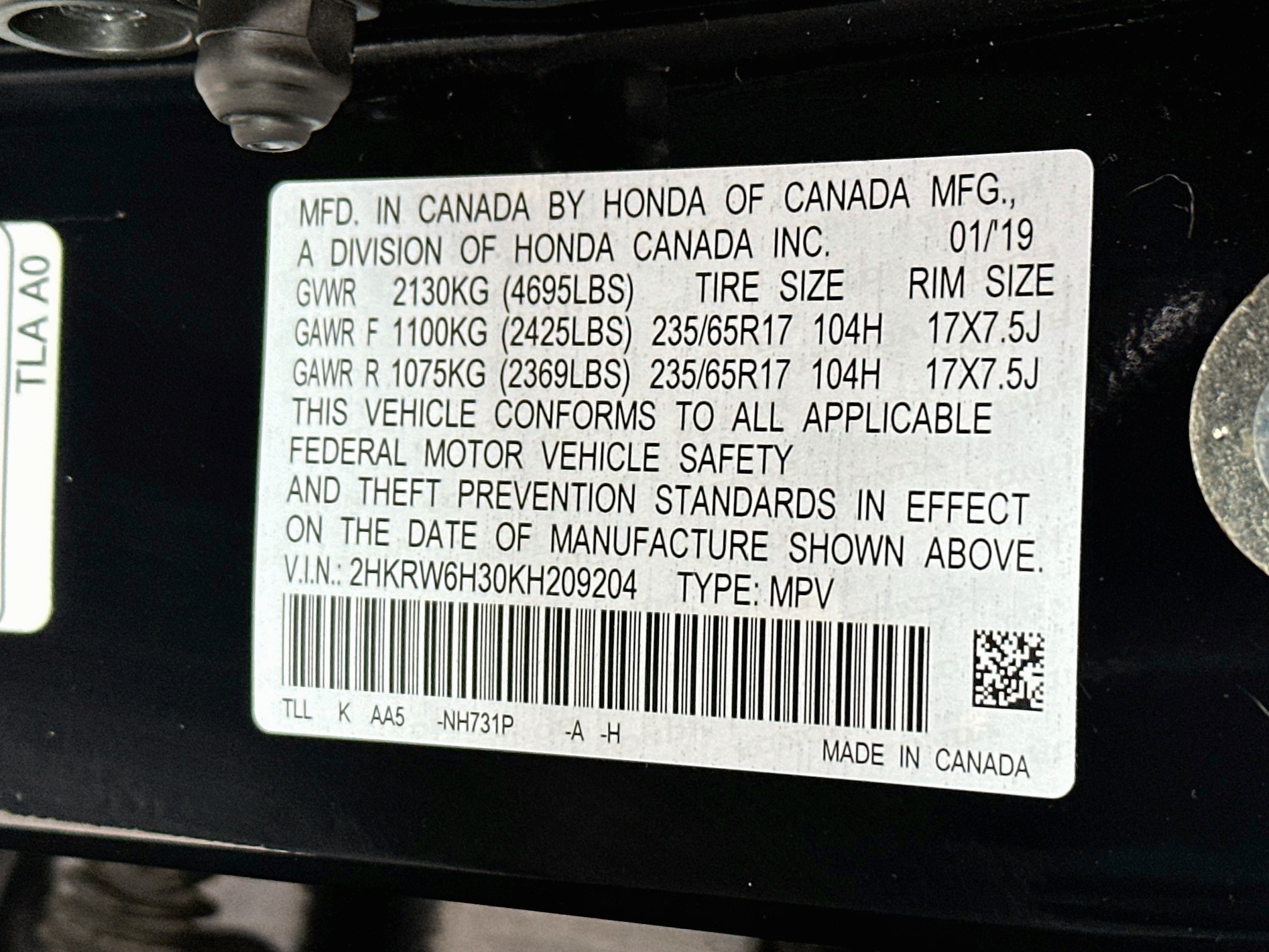 Used 2019 Honda CR-V LX image 29