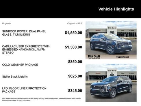 Used 2021 Cadillac XT4 Premium Luxury w/ Cold Weather Package image 5