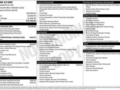 Used 2026 BMW X3 M50 w/ Premium Package image 6