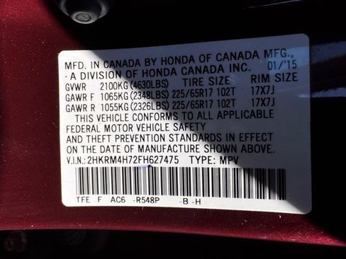 Used 2015 Honda CR-V EX-L image 11