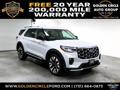 New 2025 Ford Explorer Platinum w/ LUX Leather Package