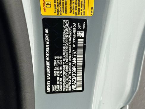 Used 2023 BMW 430i Convertible w/ M Sport Package RWD image 34