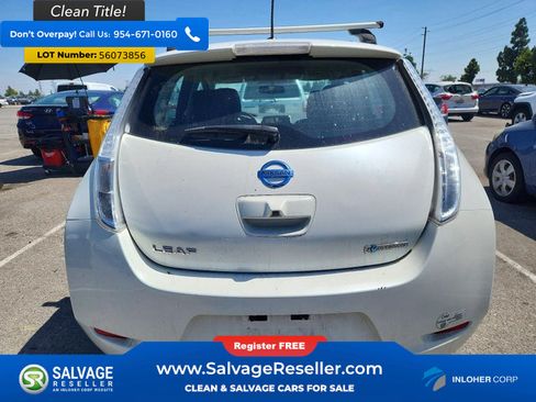 Used 2016 Nissan Leaf SV FWD image 8