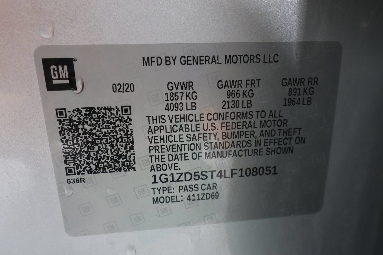 Used 2020 Chevrolet Malibu LT FWD image 19