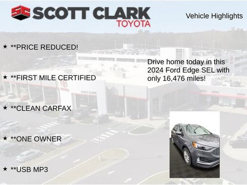 Used 2024 Ford Edge SEL w/ Convenience Package image 8