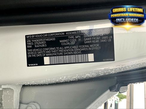 New 2026 Volvo XC90 B6 Plus w/ Protection Package Premier AWD/4WD image 22