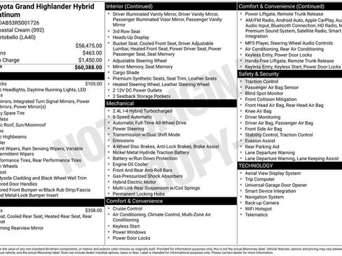 Used 2024 Toyota Grand Highlander AWD Hybrid image 22