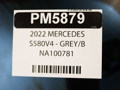 Used 2022 Mercedes-Benz S 580 4MATIC Sedan w/ Rear Seat Package image 35