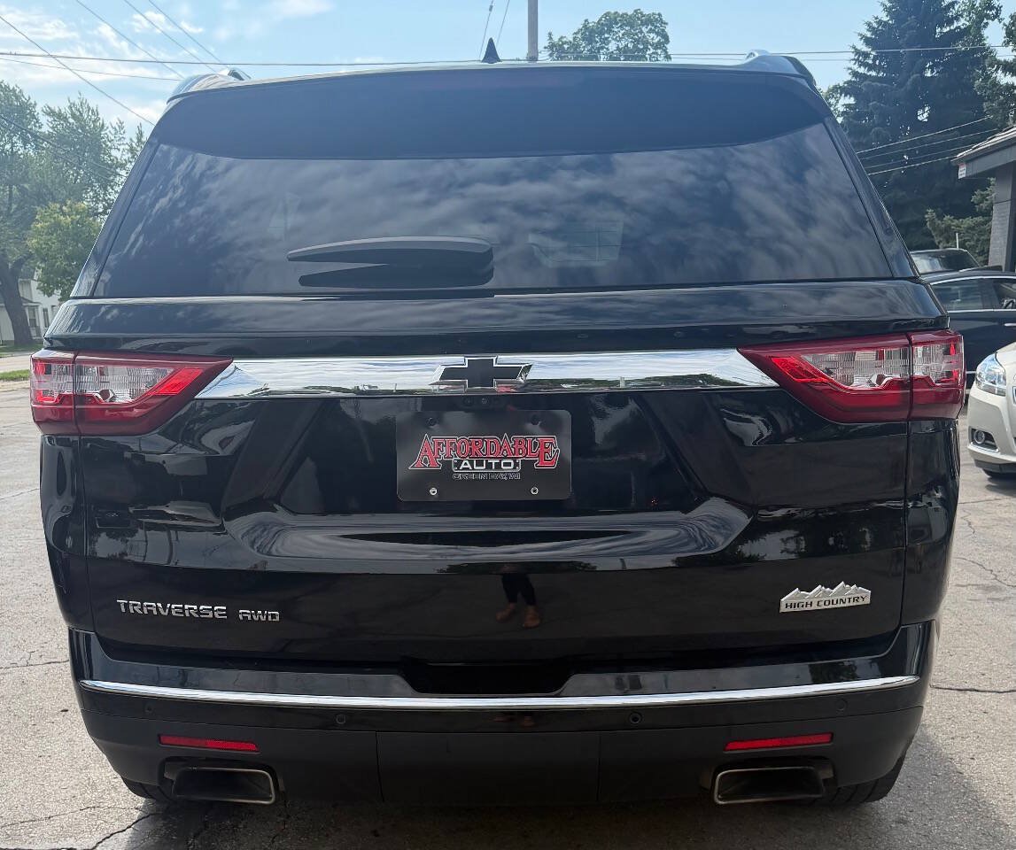 Used 2019 Chevrolet Traverse High Country w/ LPO, Floor Liner Package AWD/4WD image 14