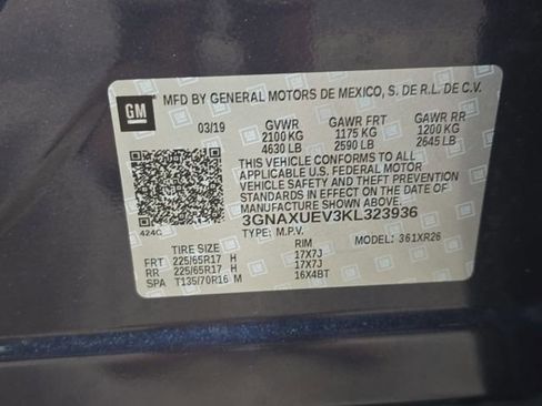 Used 2019 Chevrolet Equinox LT AWD/4WD image 38