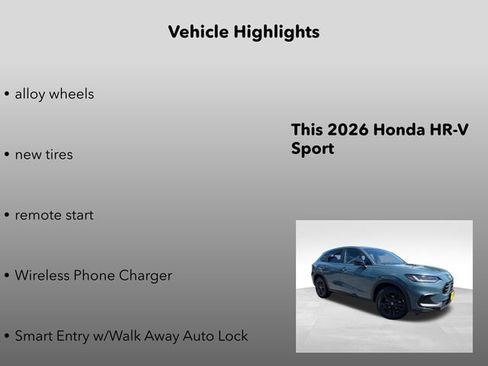 New 2026 Honda HR-V Sport image 15