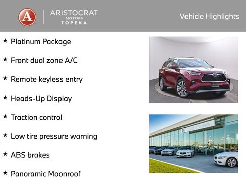 Used 2023 Toyota Highlander Platinum image 2