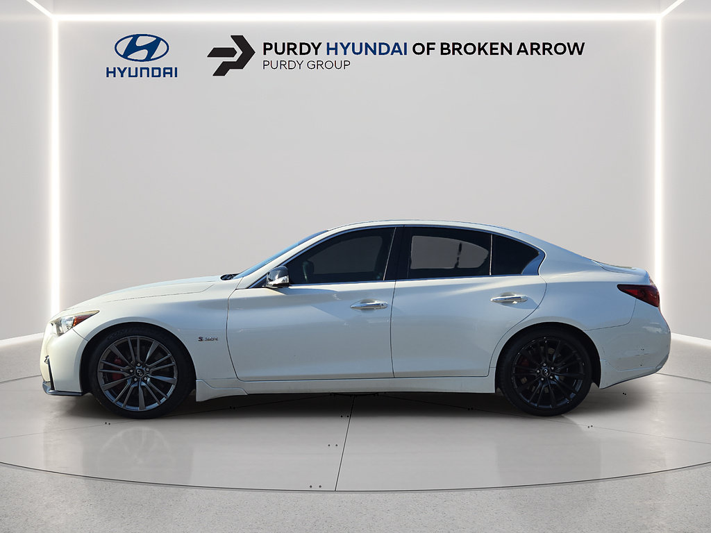 Used 2018 INFINITI Q50 Red Sport 400 w/ Proactive Package RWD image 6