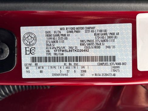 Used 2026 Ford F150 Lariat AWD/4WD image 36