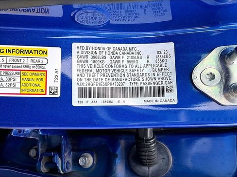 Used 2023 Honda Civic Si image 34