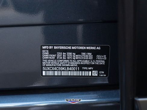 Used 2019 BMW X7 xDrive50i w/ Executive Package AWD/4WD image 61