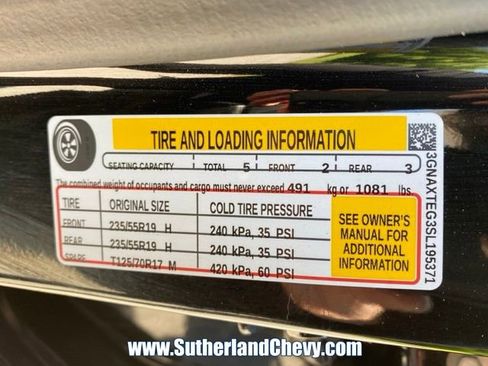 Used 2025 Chevrolet Equinox RS w/ Safety and Technology Package AWD/4WD image 50