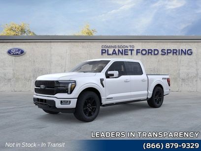 New 2025 Ford F150 Platinum w/ Equipment Group 702A High
