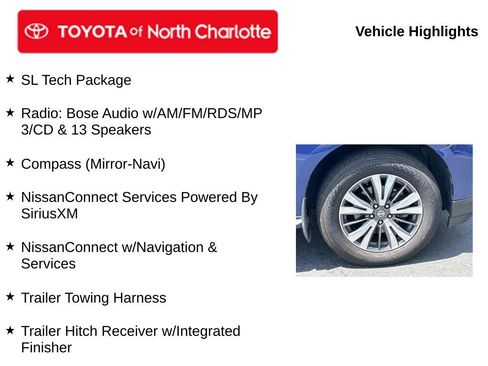 Used 2017 Nissan Pathfinder SL w/ SL Tech Package AWD/4WD image 5