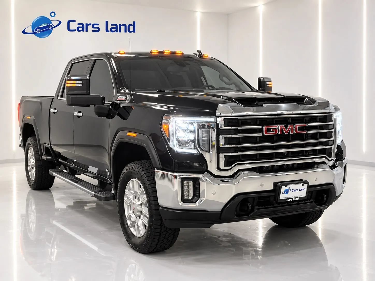 Used 2021 GMC Sierra 2500 SLT w/ SLT Premium Package AWD/4WD image 1