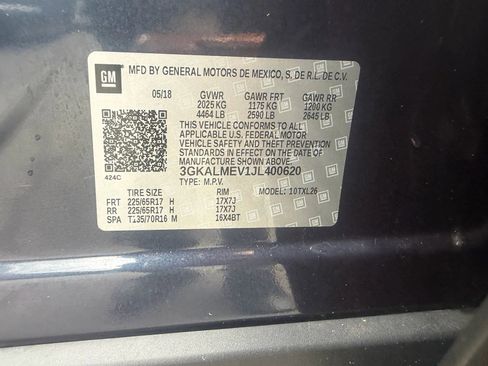 Used 2018 GMC Terrain SLE image 34