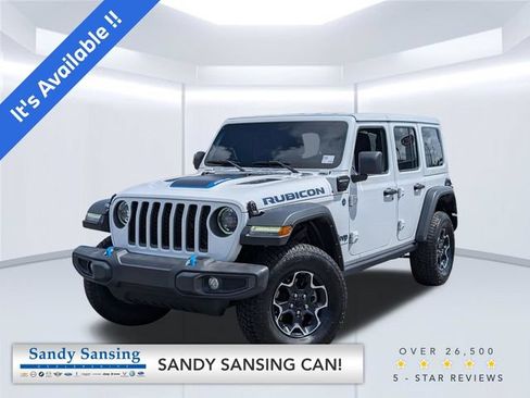 Used 2023 Jeep Wrangler Unlimited Rubicon 4xe AWD/4WD image 1