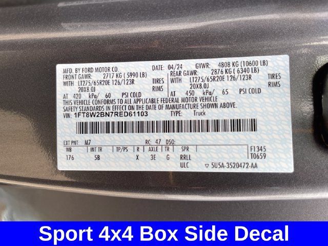 Used 2024 Ford F250 Lariat w/ Sport Appearance Package AWD/4WD image 25