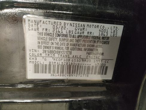 Used 2022 Nissan Sentra SV image 33