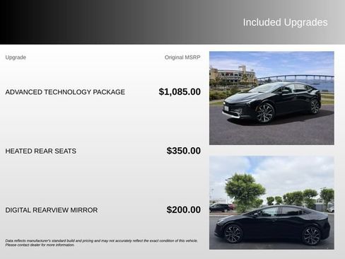 Certified 2024 Toyota Prius Prime Premium w/ Advanced Technology Package FWD image 5