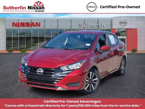 Certified 2024 Nissan Versa SV w/ Trunk Package FWD image 1