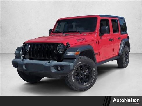 Used 2020 Jeep Wrangler Unlimited Sport image 1