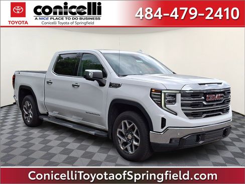 Used 2023 GMC Sierra 1500 SLT w/ SLT Premium Plus Package AWD/4WD image 1