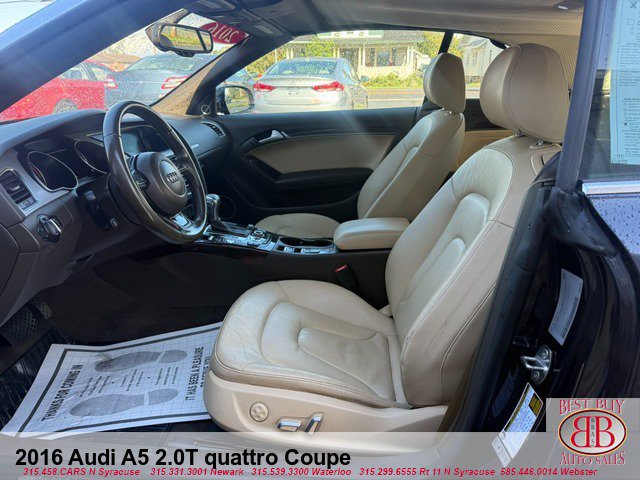 Used 2016 Audi A5 2.0T Premium Plus w/ Technology Package AWD/4WD image 10
