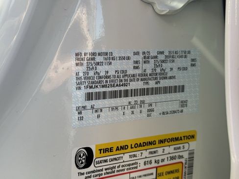 New 2025 Ford Expedition Max Platinum w/ Driver's Package image 36