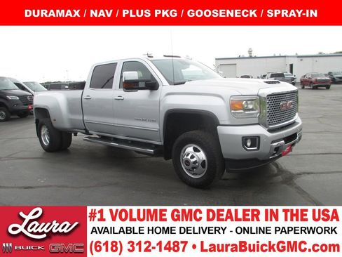 Used 2017 GMC Sierra 3500 Denali w/ Duramax Plus Package AWD/4WD image 1