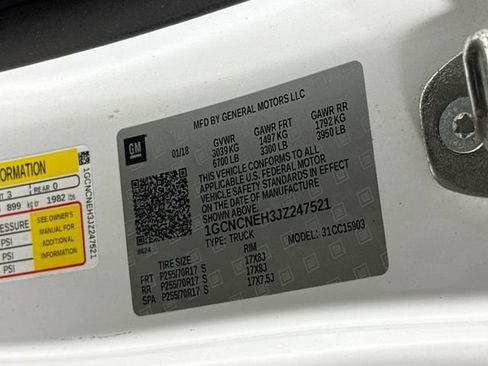 Used 2018 Chevrolet Silverado 1500 W/T w/ Chrome Bumper Package image 29