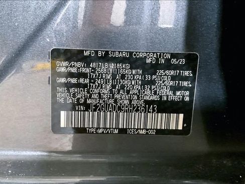 Used 2024 Subaru Crosstrek 2.0i Premium image 35