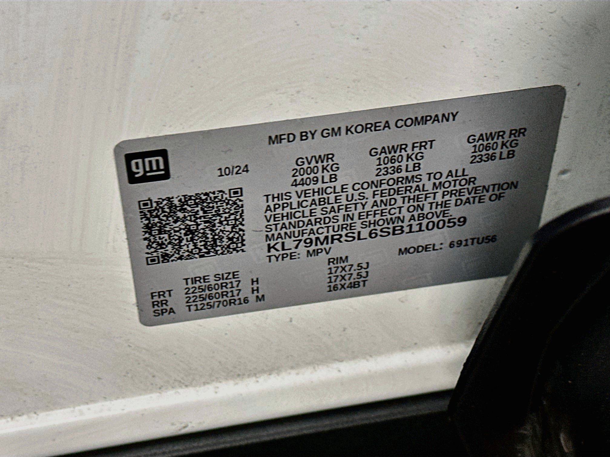 Used 2025 Chevrolet TrailBlazer LT AWD/4WD image 12