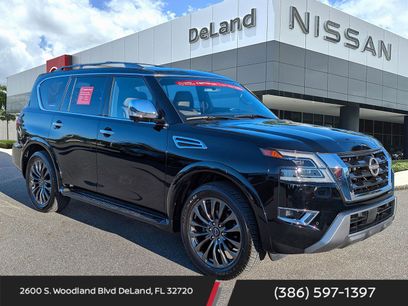 Certified 2024 Nissan Armada Platinum w/ Captain's Chairs Package
