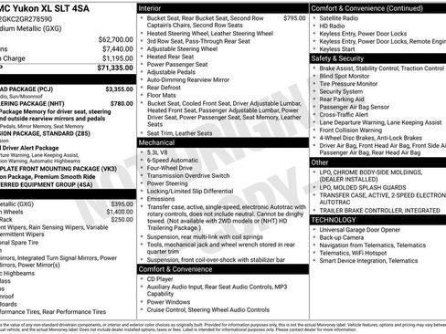 Used 2016 GMC Yukon XL SLT w/ Open Road Package image 46